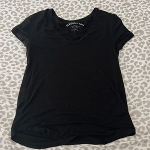 Black Hollister Soft Tee